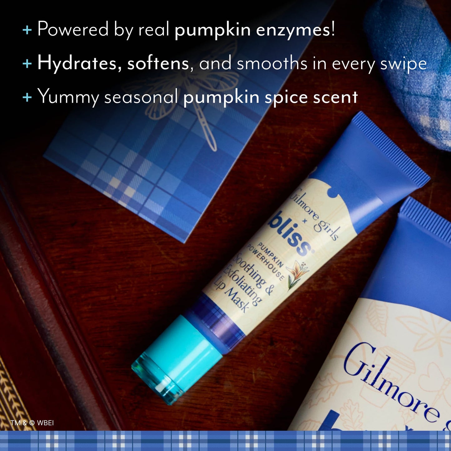 Gilmore Girls x Bliss Pumpkin Powerhouse Soothing & Exfoliating Lip Mask