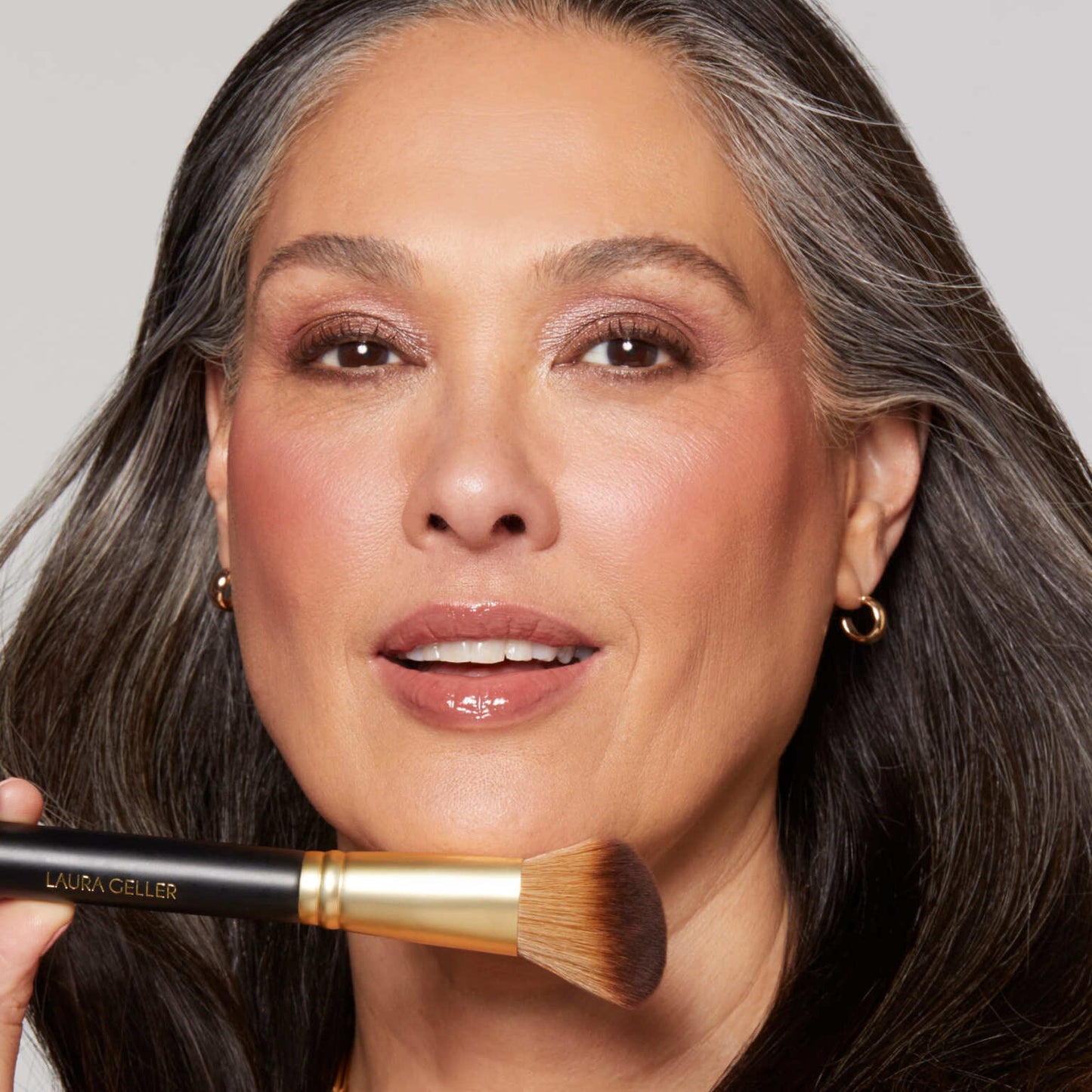 Baked Blush-n-Highlight Split, Pink Buttercream/ French Vanilla