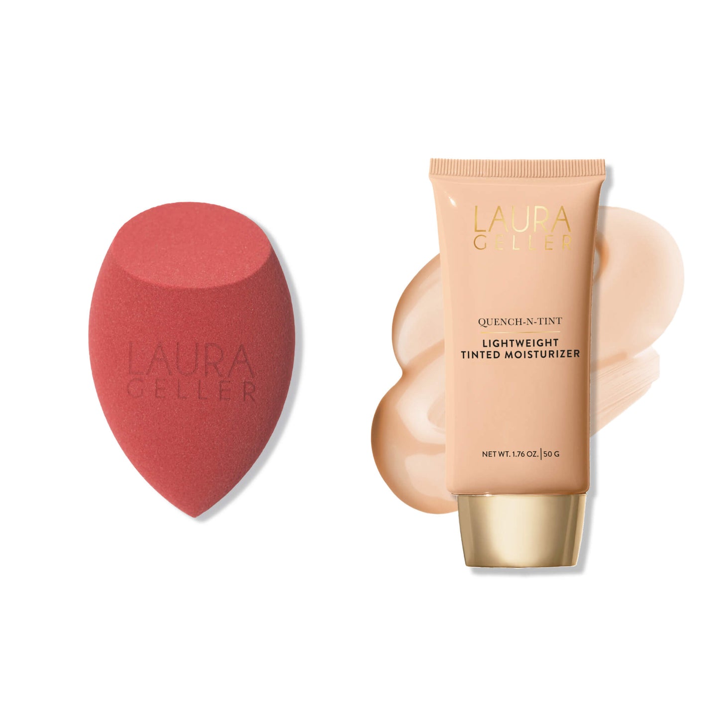 Quench-n-Tint Lightweight Tinted Moisturizer and Sponge