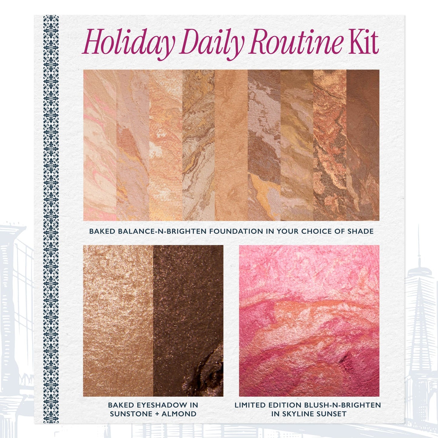 Patricia Heaton’s Go-To Holiday Makeup Kit (5 PC)