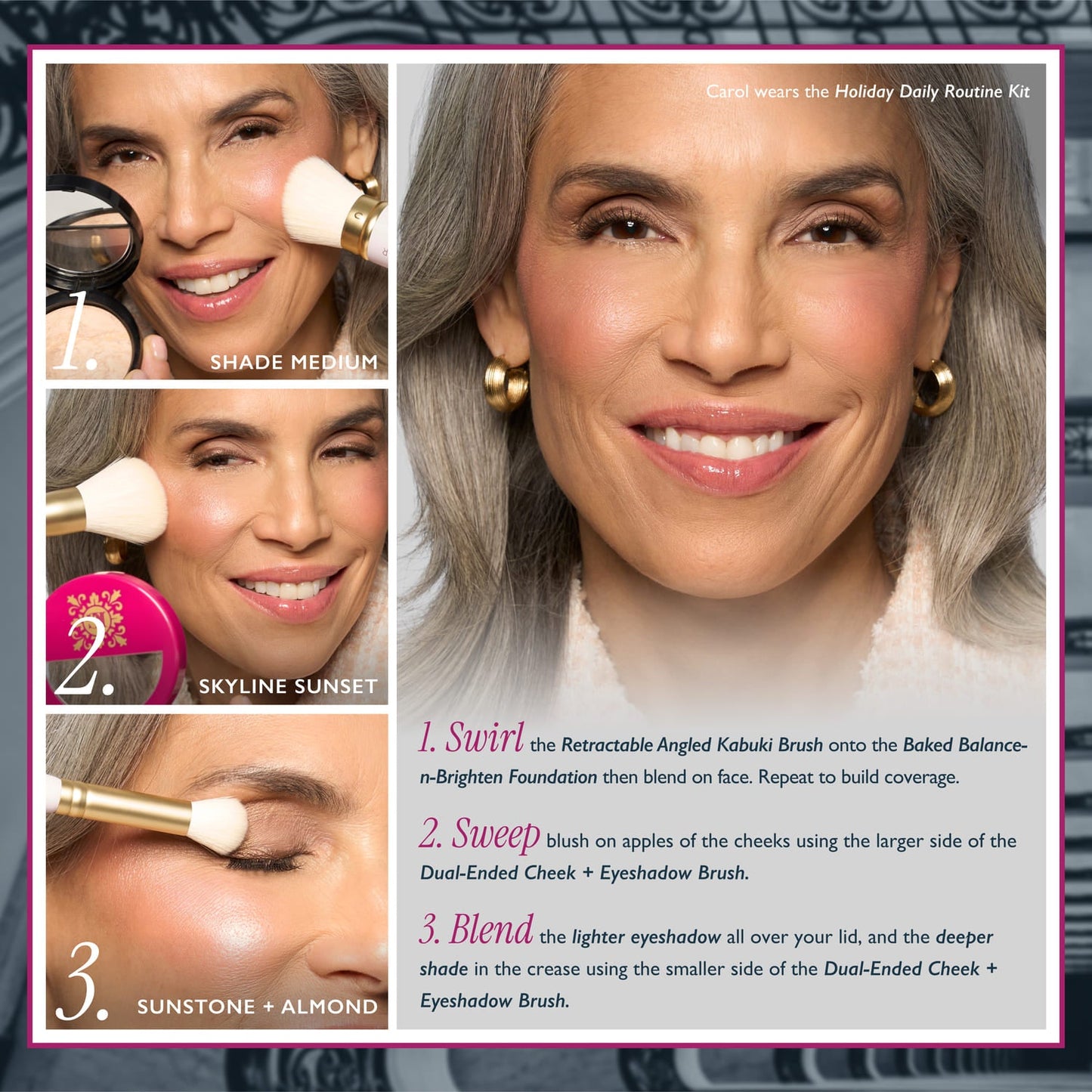 Patricia Heaton’s Go-To Holiday Makeup Kit (5 PC)