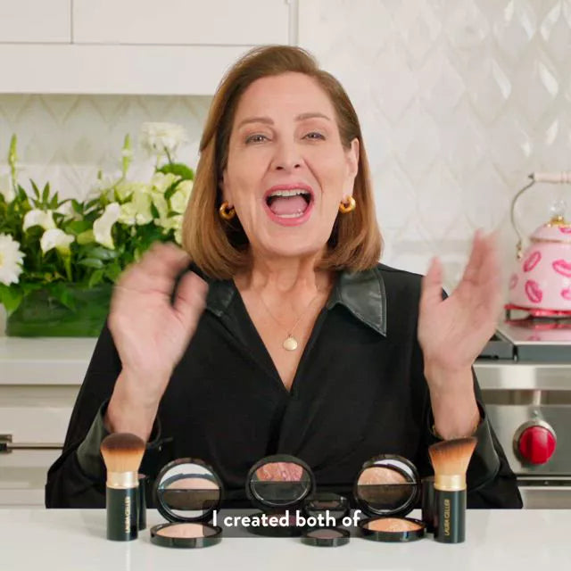 Retractable Angled Kabuki Brush